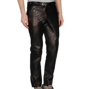 Leather Pants Mens. Beautiful lamb skin leather.